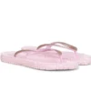 Ilse Jacobsen Glitter Flip Flops - Ballerina Pink 1 Ilse Jacobsen Glitter Flip Flops - Ballerina Pink