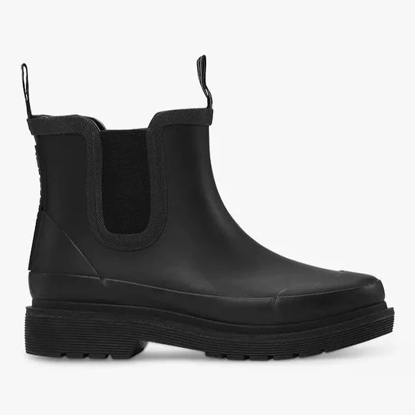 Ilse Jacobsen Short Rubber Boot - Black 3 Ilse Jacobsen Short Rubber Boot - Black