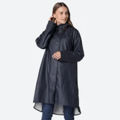 Ilse Jacobsen Dark Indigo Raincoat 71