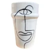 escape Handpainted Face Mug 2 escape Handpainted Face Mug
