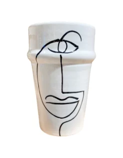 escape Handpainted Face Mug
