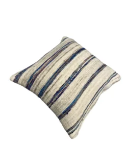 escape Blue Striped Kilim Cushion 14 escape Blue Striped Kilim Cushion