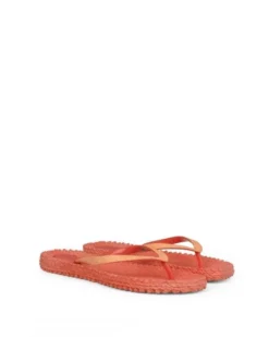 Ilse Jacobsen Glitter Flip Flops Indian Red