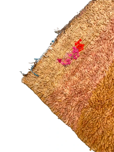 escape Ochre & Pink Boujad Rug 11 escape Ochre & Pink Boujad Rug