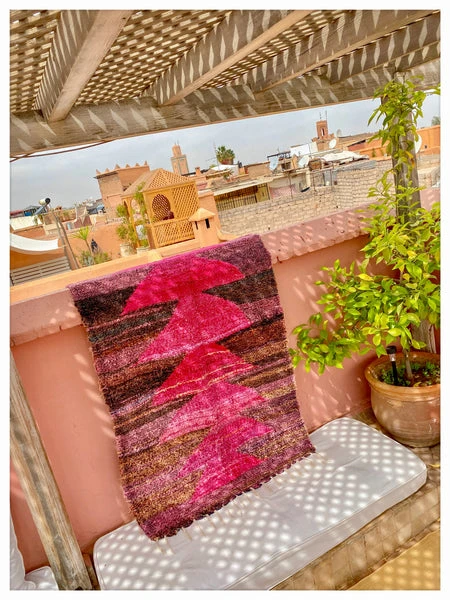 escape Doublesided Boucherouite Kilim S1 4 escape Doublesided Boucherouite Kilim S1