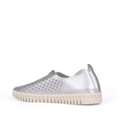 Ilse Jacobsen Tulip Slip On - Light Silver