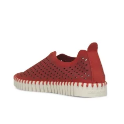 Ilse Jacobsen Red Tulip Slip On