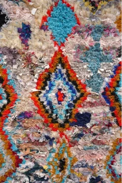 escape Vintage Boucherouite Rug 13 escape Vintage Boucherouite Rug