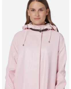Ilse Jacobsen Light A Line Raincoat Lavender Pink