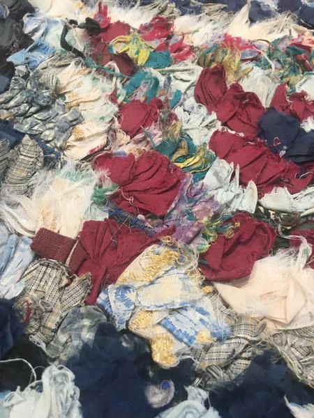 escape Blue/Red/Green Boucherouite Rug 4 escape Blue/Red/Green Boucherouite Rug