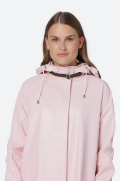 Ilse Jacobsen Light A-line Raincoat - Lavender Pink