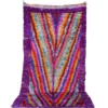 escape Purple Boucherouite Rug 1 escape Purple Boucherouite Rug