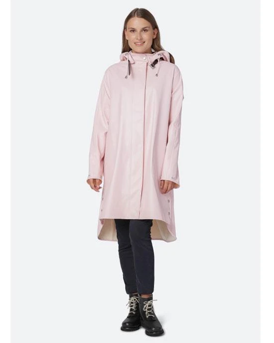 Ilse Jacobsen Light A Line Raincoat Lavender Pink 3 Ilse Jacobsen Light A Line Raincoat Lavender Pink