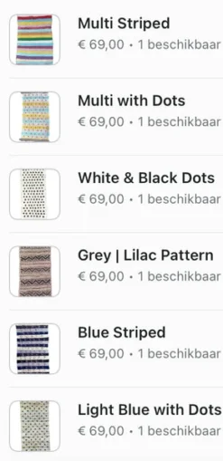 Miffy Sales 2022 63 escape Small Boucherouite Kilims