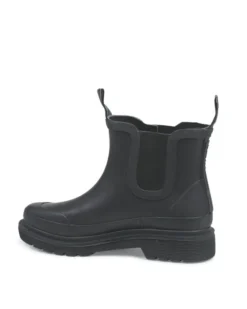 Ilse Jacobsen Chelsea Short Rubber Boots Black