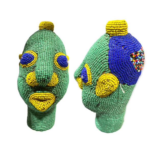 escape Small Beaded Tribal Heads From Cameroon 13 escape Small Beaded Tribal Heads From Cameroon