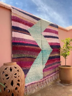 escape Doublesided Boucherouite Kilim L7 6 escape Doublesided Boucherouite Kilim L7