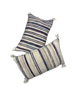 escape Blue Striped Kilim Cushion 11 escape Blue Striped Kilim Cushion