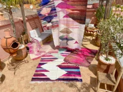 escape Doublesided Boucherouite Kilim S4 6 escape Doublesided Boucherouite Kilim S4