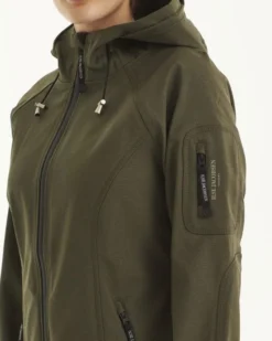 Ilse Jacobsen Army Long Raincoat