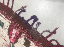 escape White Pink Ourika Rug