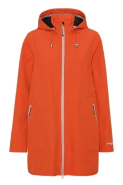 Ilse Jacobsen Warm Orange Raincoat 135b 7 Ilse Jacobsen Warm Orange Raincoat 135b