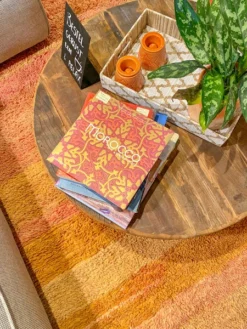 escape Ochre & Pink Boujad Rug 18 escape Ochre & Pink Boujad Rug