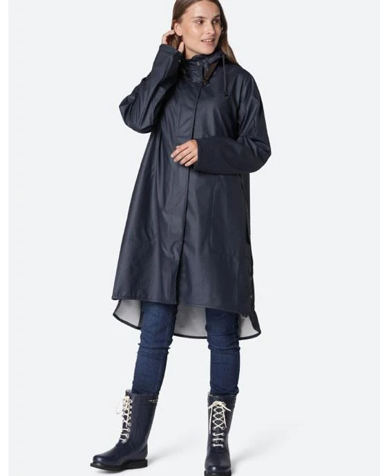 Ilse Jacobsen Indigo Hornbaek A Line Raincoat 3 Ilse Jacobsen Indigo Hornbaek A Line Raincoat