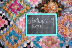 escape Checkered Boucherouite Rug 12 escape Checkered Boucherouite Rug