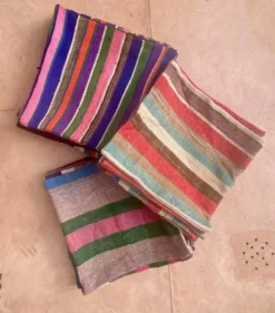 escape Bright Striped Kilim Cushion 8 escape Bright Striped Kilim Cushion