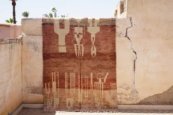 escape Soft Burgundy Boujad Rug