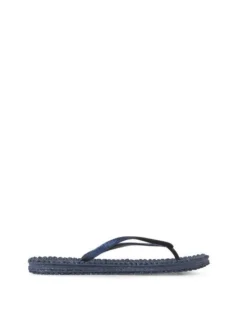 Ilse Jacobsen Indigo Glitter Flip Flops