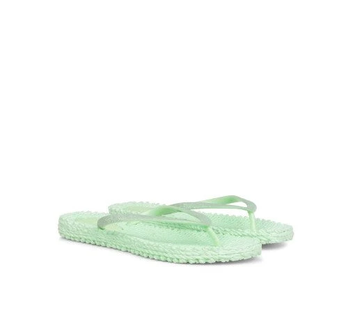 Ilse Jacobsen Glitter Flip Flops - Dusty Aqua 3 Ilse Jacobsen Glitter Flip Flops - Dusty Aqua