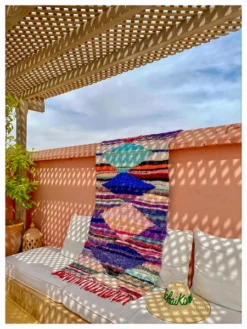 escape Doublesided Boucherouite Kilim S4