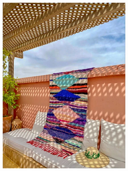 escape Doublesided Boucherouite Kilim S4 6 escape Doublesided Boucherouite Kilim S4