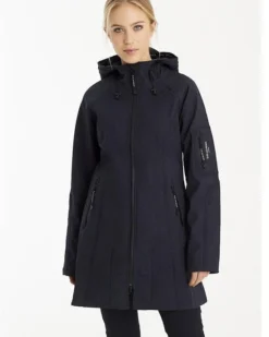 Ilse Jacobsen 3/4 Raincoat Indigo
