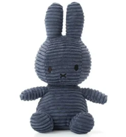 Miffy 24cm Dark Blue Corduroy Toy