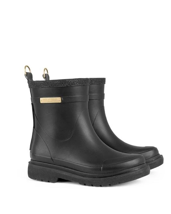Ilse Jacobsen Short Rubber Boots Black 3 Ilse Jacobsen Short Rubber Boots Black