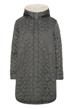 Ilse Jacobsen AERIAL05 Padded Coat - Shadow
