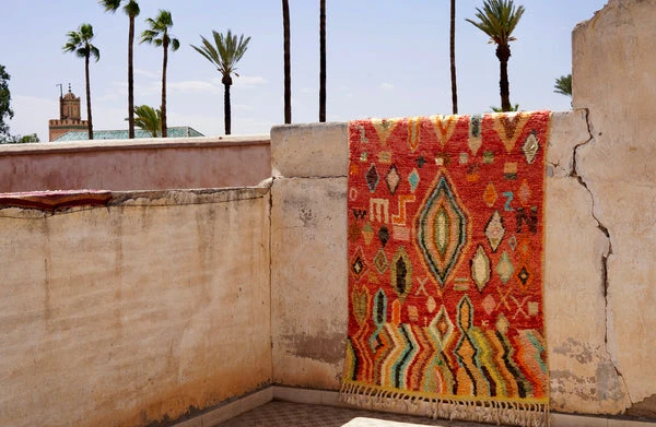 escape Red Boujad Rug 4 escape Red Boujad Rug