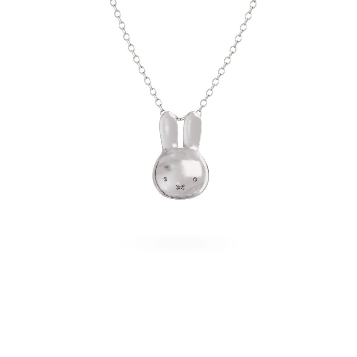 Miffy Miffy Mini Head Sterling Silver Necklace 3 Miffy Miffy Mini Head Sterling Silver Necklace