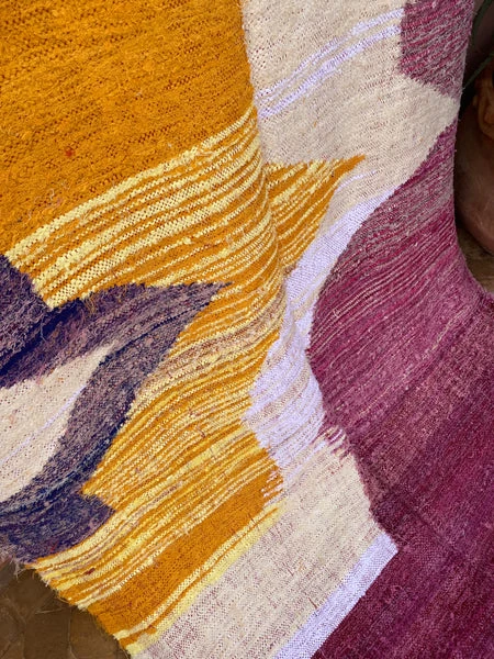 escape Doublesided Boucherouite Kilim L6 6 escape Doublesided Boucherouite Kilim L6