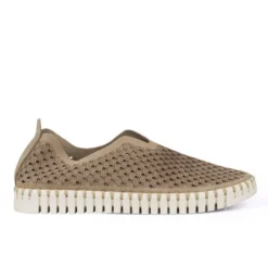 Ilse Jacobsen Latte Tulip Slip On