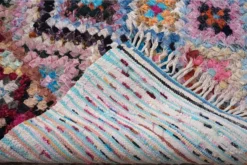 escape Checkered Boucherouite Rug 14 escape Checkered Boucherouite Rug