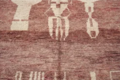 escape Soft Burgundy Boujad Rug