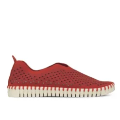 Ilse Jacobsen Red Tulip Slip On