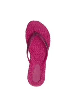 Ilse Jacobsen Glitter Flip Flops - Warm Pink