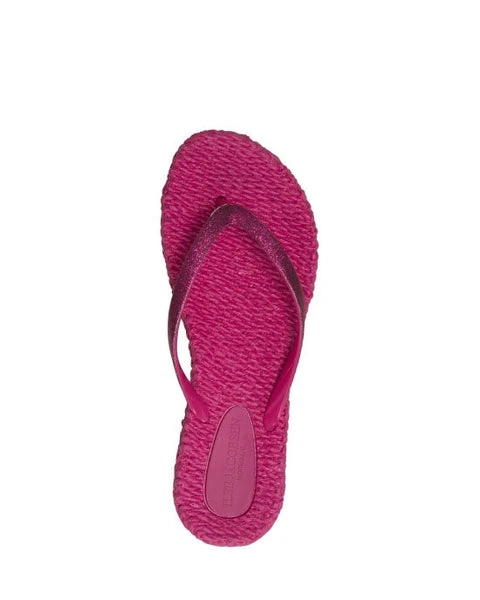 Ilse Jacobsen Glitter Flip Flops - Warm Pink 3 Ilse Jacobsen Glitter Flip Flops - Warm Pink
