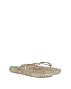Miffy Sales 2022 24 Ilse Jacobsen Glitter Flip Flops Gold