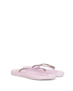 Ilse Jacobsen Glitter Flip Flops Ballerina Pink